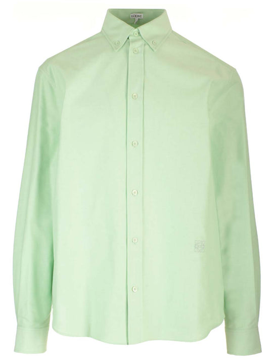Cotton Shirt Shirts Verde
