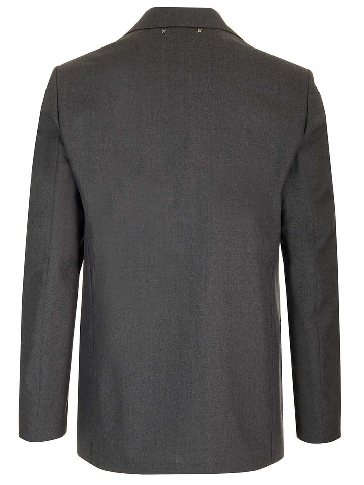 Golden Goose Deluxe Brand Tailored Jacket Giacche - Grey | 9cc4d01c7ce21fd6d8a7446f99655f63faa49243