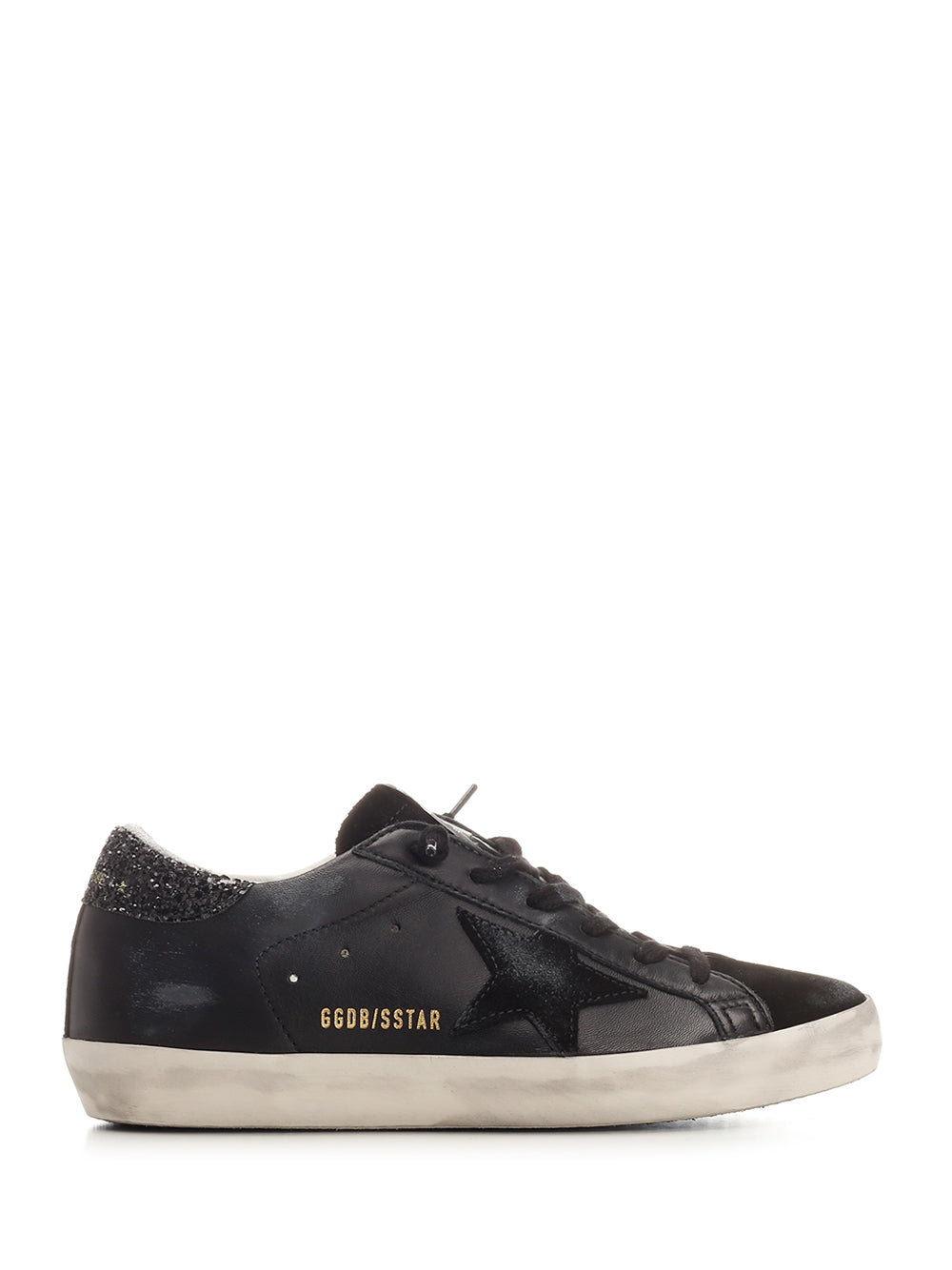 Golden Goose Deluxe Brand Super-Star Sneakers - Nero | 55f11a8e6219540ae41930e558f069a2894c98ee