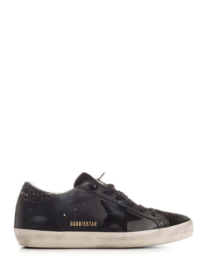 Golden Goose Deluxe Brand Super-Star Sneakers - Nero | 55f11a8e6219540ae41930e558f069a2894c98ee
