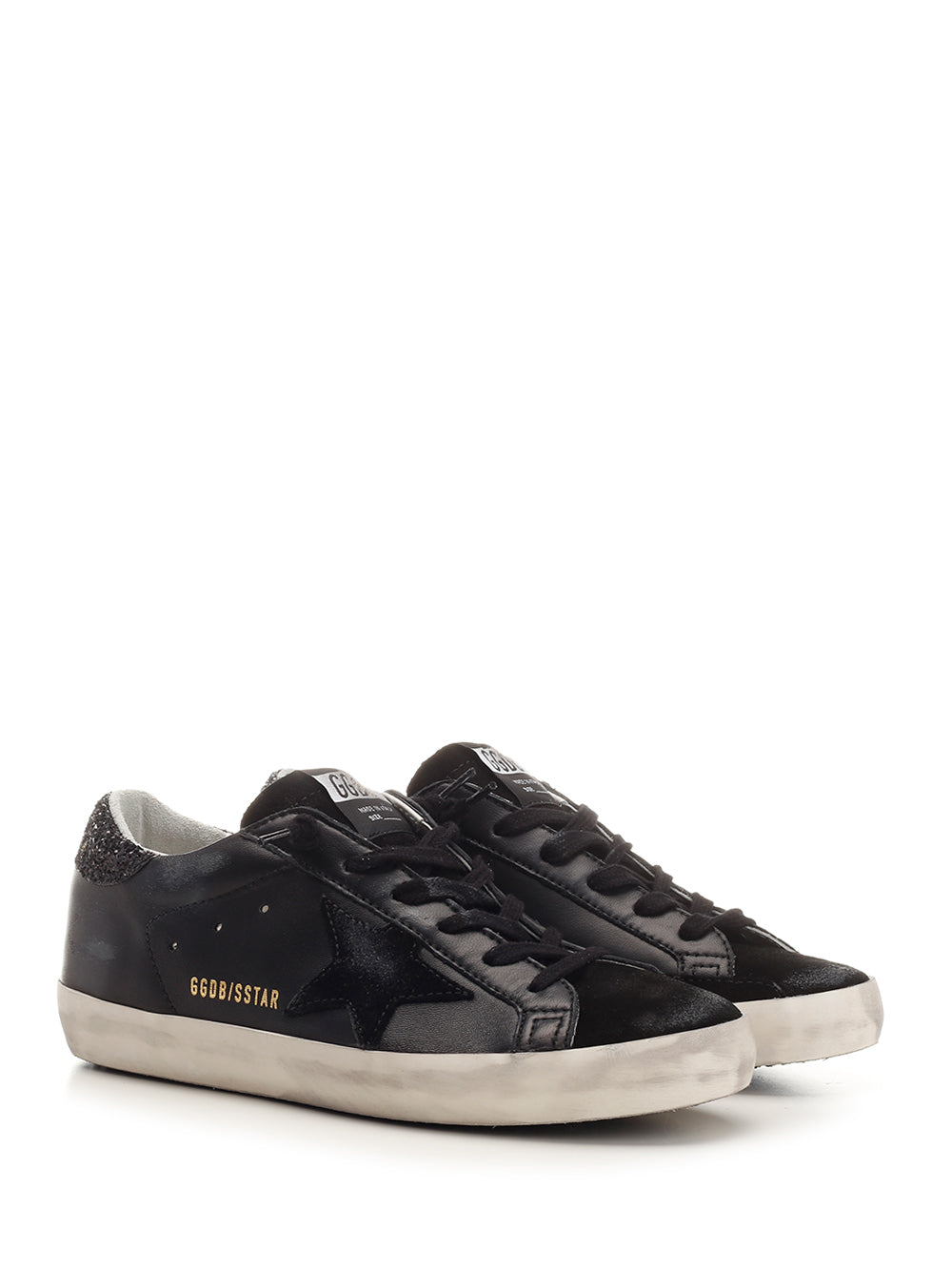 Golden Goose Deluxe Brand Super-Star Sneakers - Nero | e80eafe01ec6ff7fabe66f47deb15fcec6aa79d6