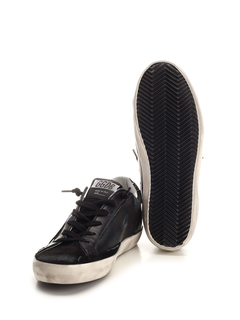 Golden Goose Deluxe Brand Super-Star Sneakers - Nero | 49a384e525a846c7030c3a7886ed7fd513c69ae1