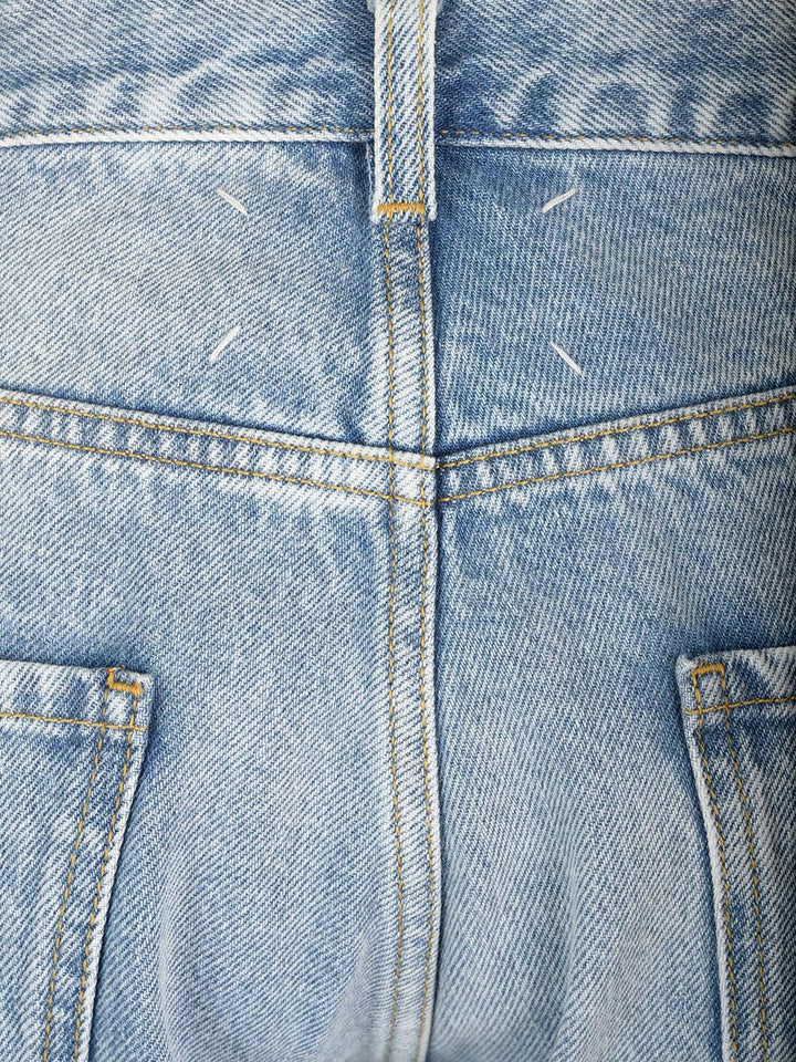 Maison Margiela Straight Leg Jeans - Blu | 4649411ed8db7f466ac7b8b5658227c990485c12