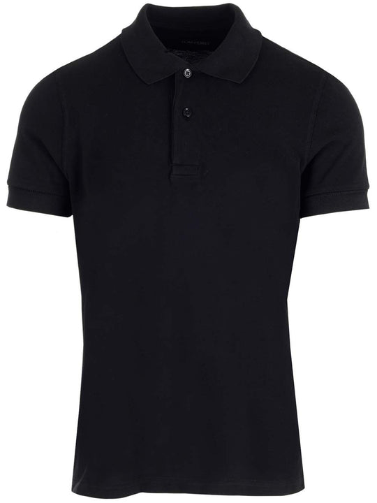 Tennis Polo Shirt Nero