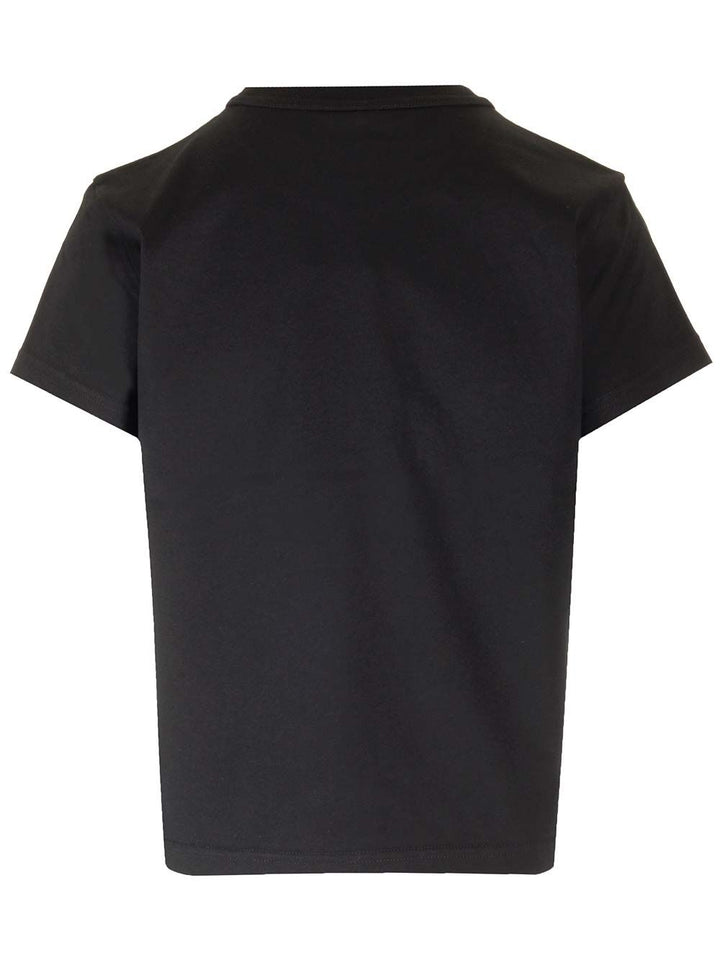 Alexander Wang Puff Logo T-Shirt - Nero | b47adcf57dda773fbde0724a1d24e5d381bf0251