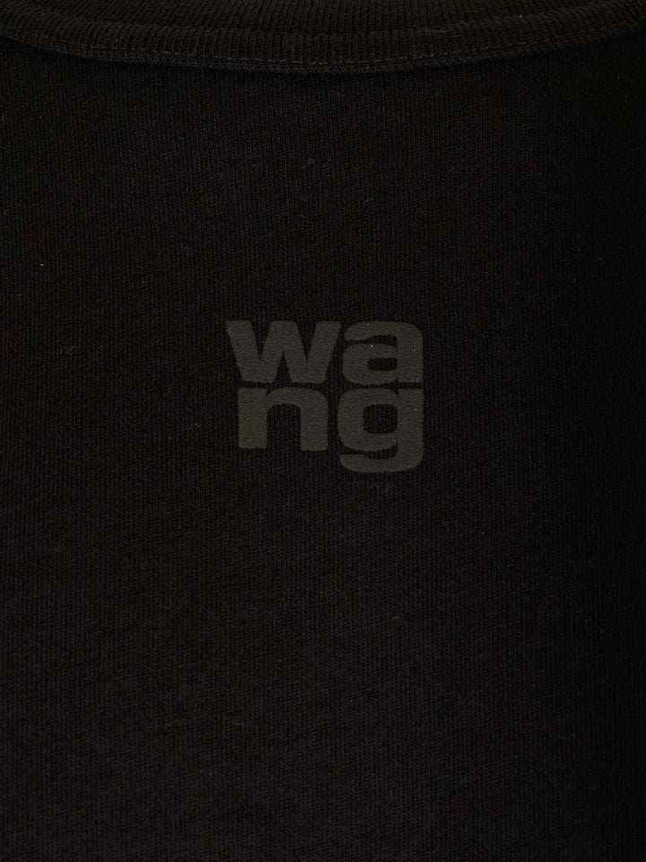 Alexander Wang Puff Logo T-Shirt - Nero | 256583a72322848543ebf252159e4f37f4777b37