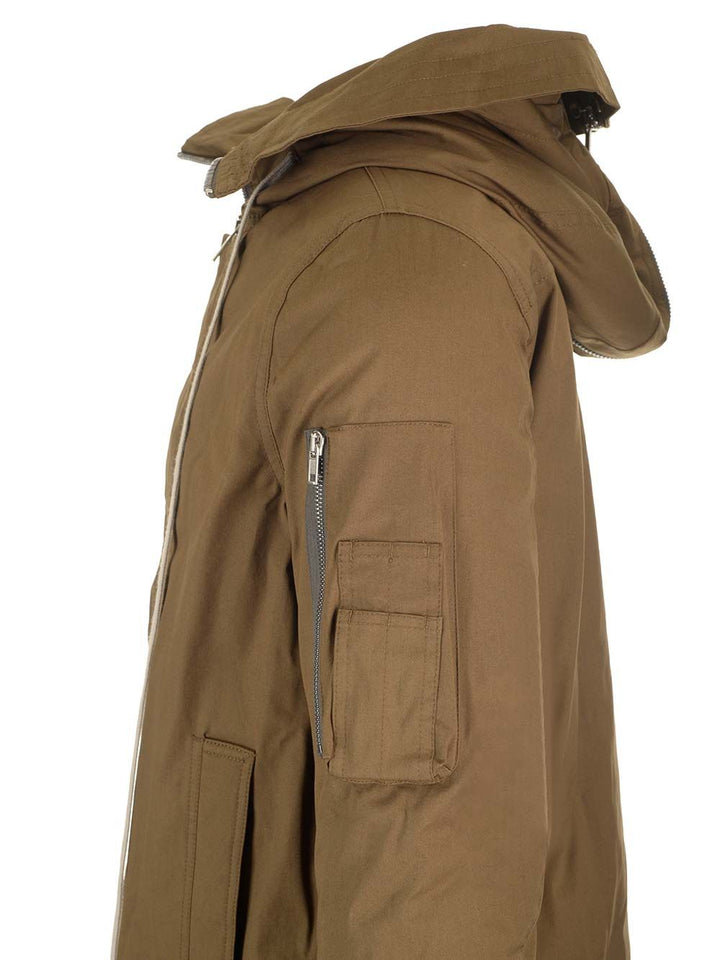 Rick Owens Porterville Megaparka Giacche - Marrone | 4719900d07a81e76c469bed4387de20d8c9f142a