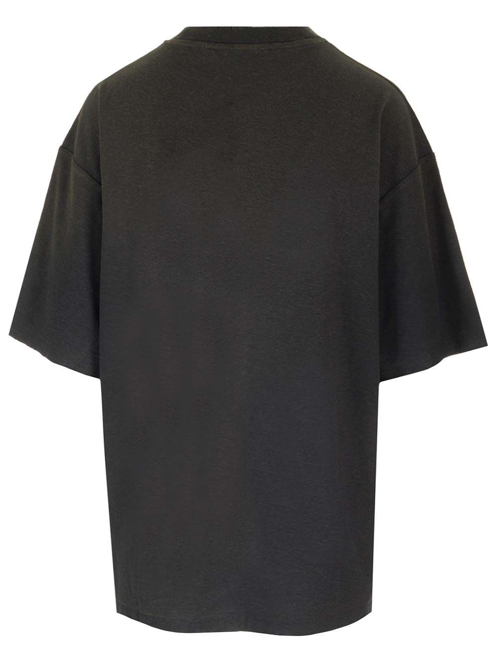 Acne Studios Cotton And Hemp T-Shirt - Nero | a8cd1c86e977a72e09d9b83dfd01fa25062ed11d