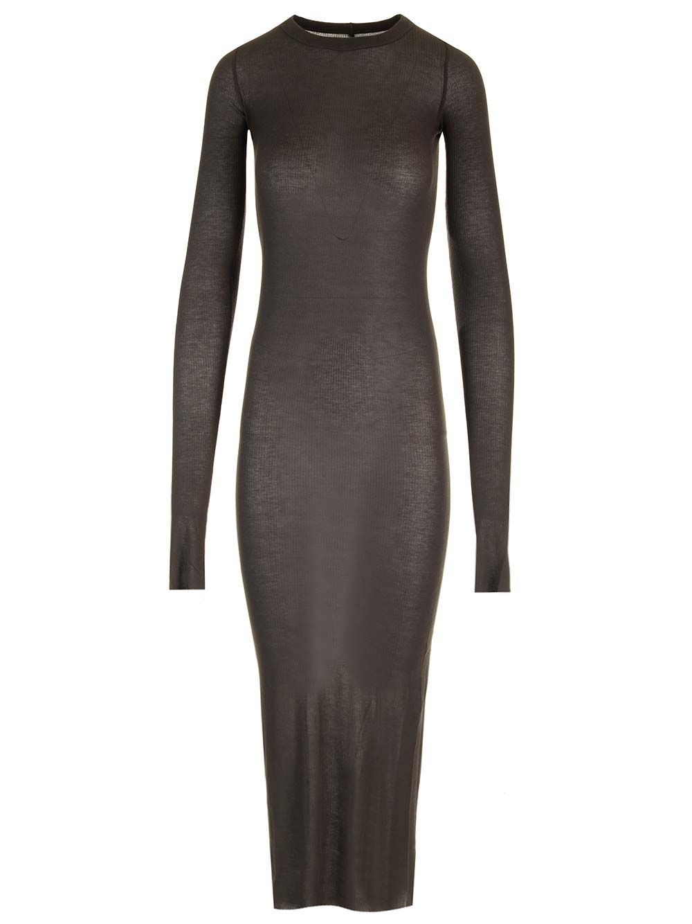 Rick Owens Fitted Jersey Dress Abiti - Marrone | 1c1679e6991c391b4e93399cad4fd2ef3c16a702