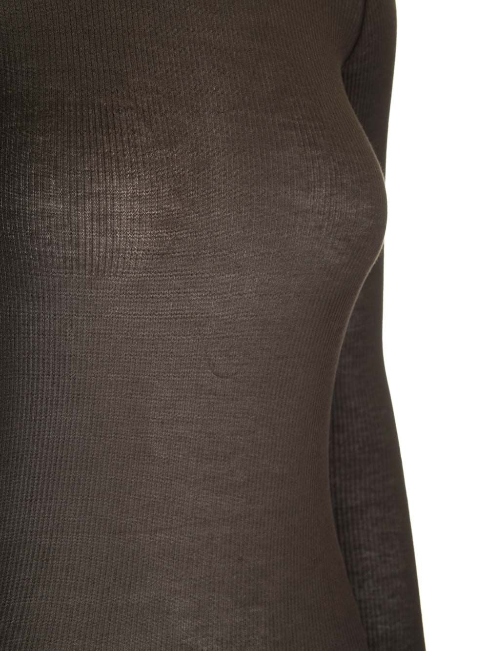 Rick Owens Fitted Jersey Dress Abiti - Marrone | a910a736932b1e6aa57e1f450e63c2af7d59319c