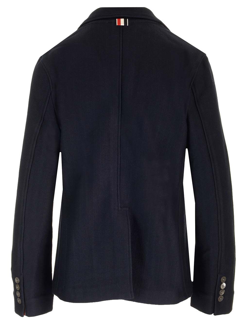Thom Browne Compact Knit Blazer Giacche - Blu | 08aa300cfb74e29c4846ab572dd2432cd0bd70f6