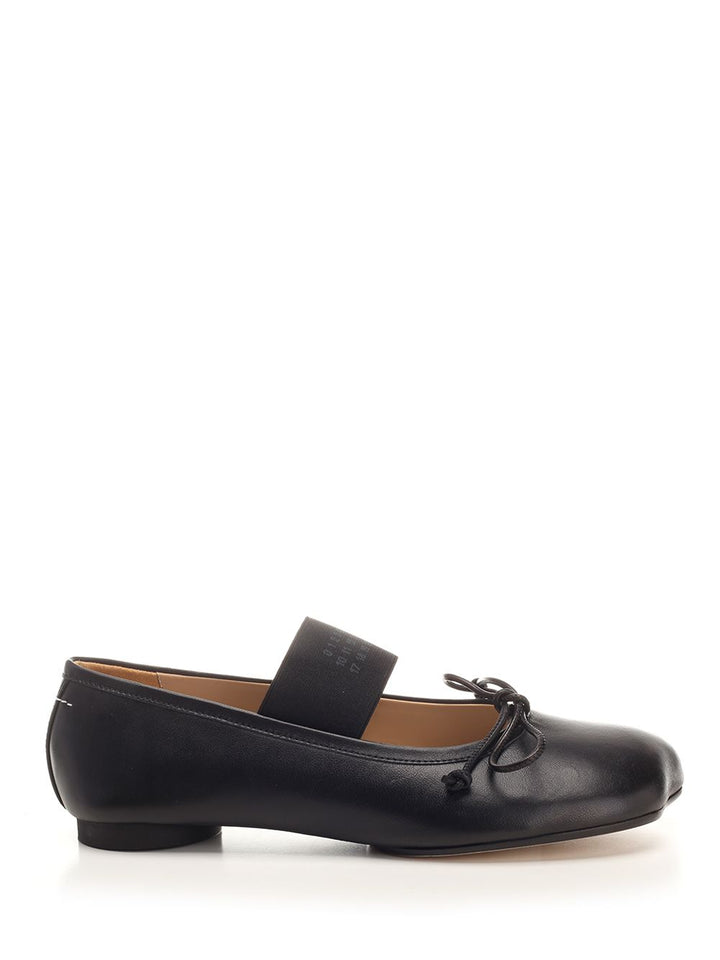 Mm6 Maison Margiela Anatomic Ballerinas Scarpe basse - Nero | 7b6eabc322ed6d6fdaaa99e27404bdf4fe98a163