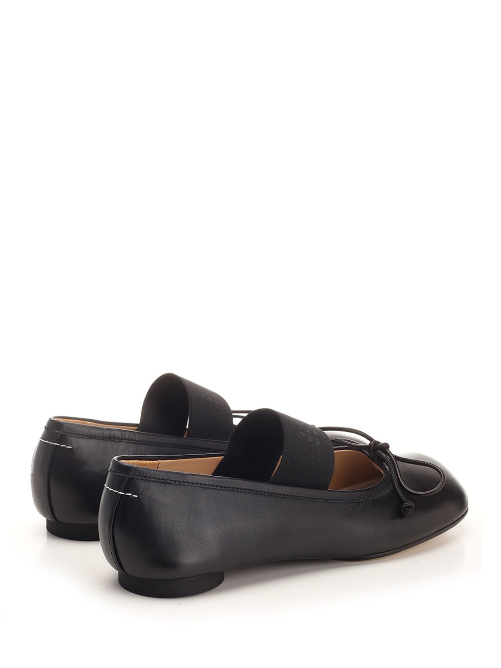 Mm6 Maison Margiela Anatomic Ballerinas Scarpe basse - Nero | 460df8bdcd3da73df32c0ef050f55fd1b9867c46
