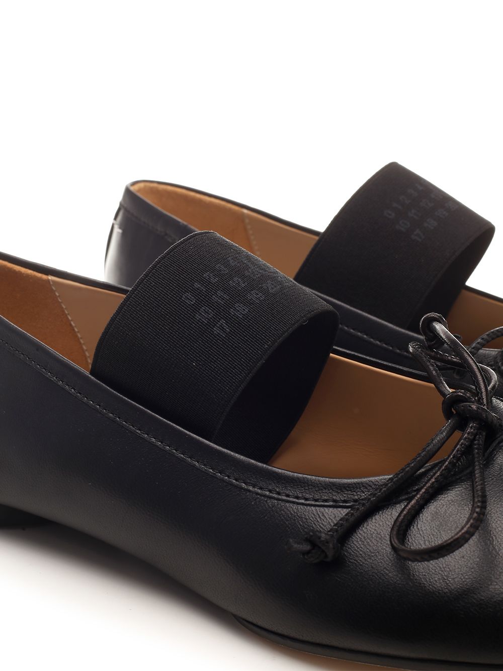 Mm6 Maison Margiela Anatomic Ballerinas Scarpe basse - Nero | d495b7523279d10e8eaec14d7e7fb256504afaea