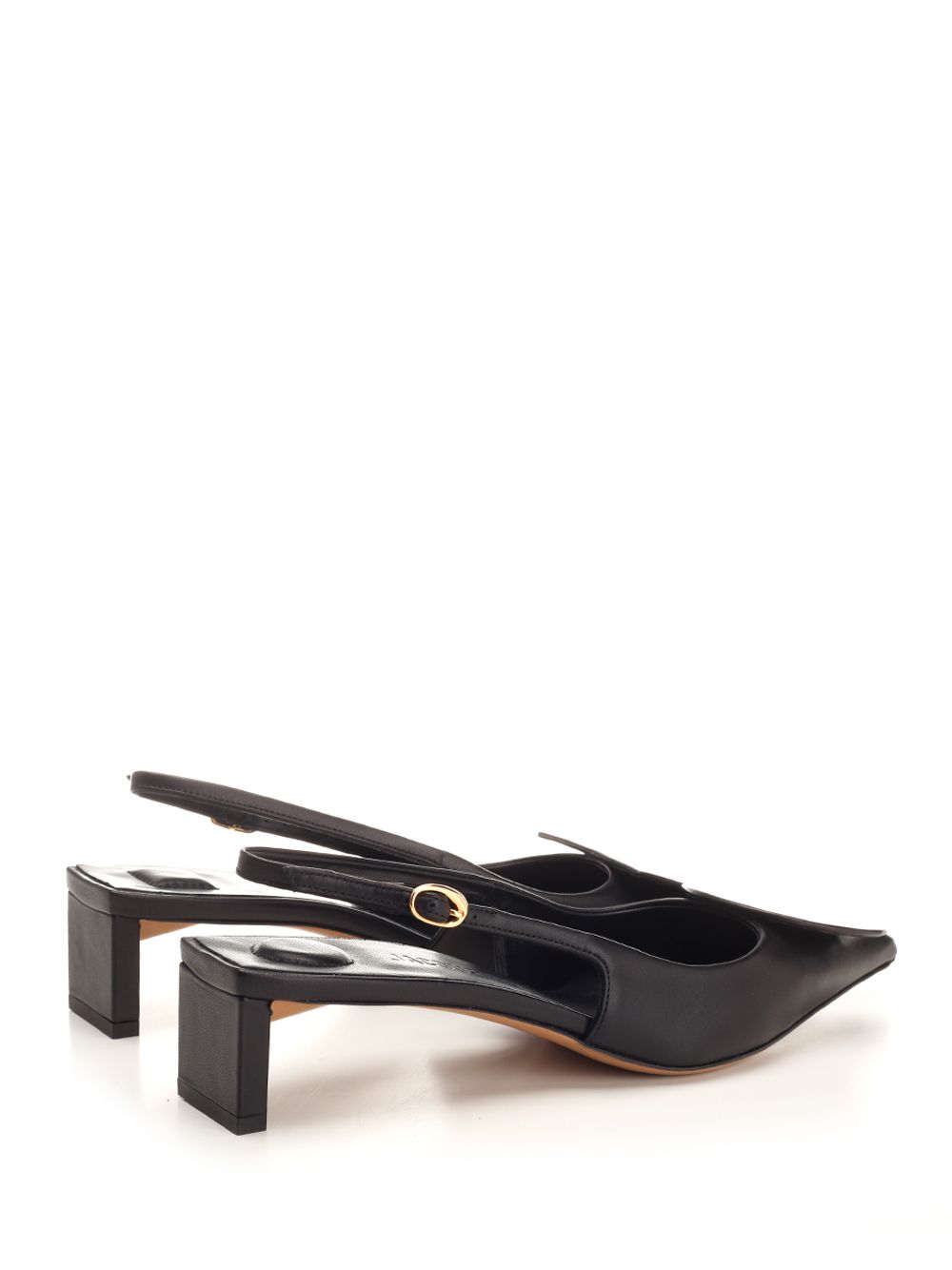 Jacquemus Duelo Decollete - Nero | 6e9850dda9bd8311ef4a24a5ae05ef9b97a9a3db