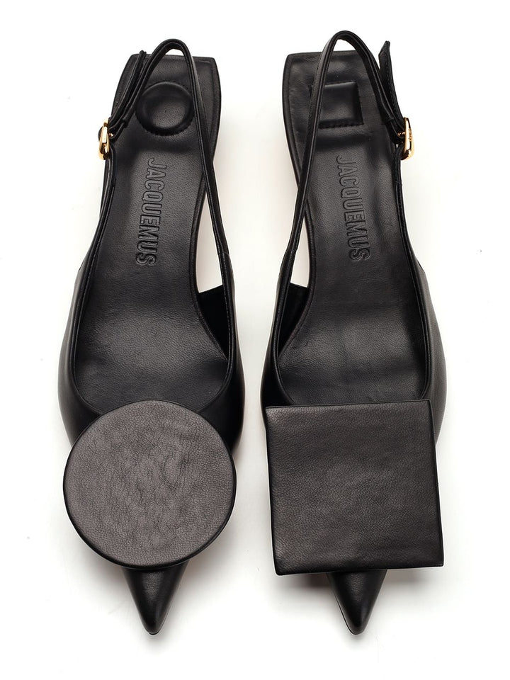 Jacquemus Duelo Decollete - Nero | 75827a62c5164a744c691f3248d7fdfcdbaee4d3