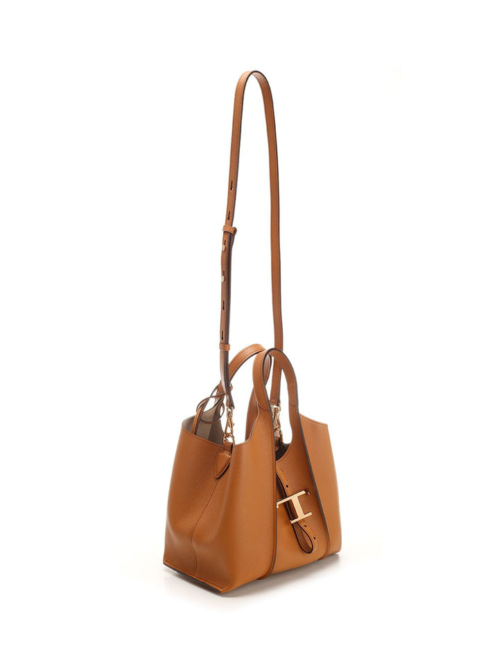 Tod'S T Timeless Shoulder Bags - Beige | 55502d4896e4722bd32ae7d68871828444666fc6
