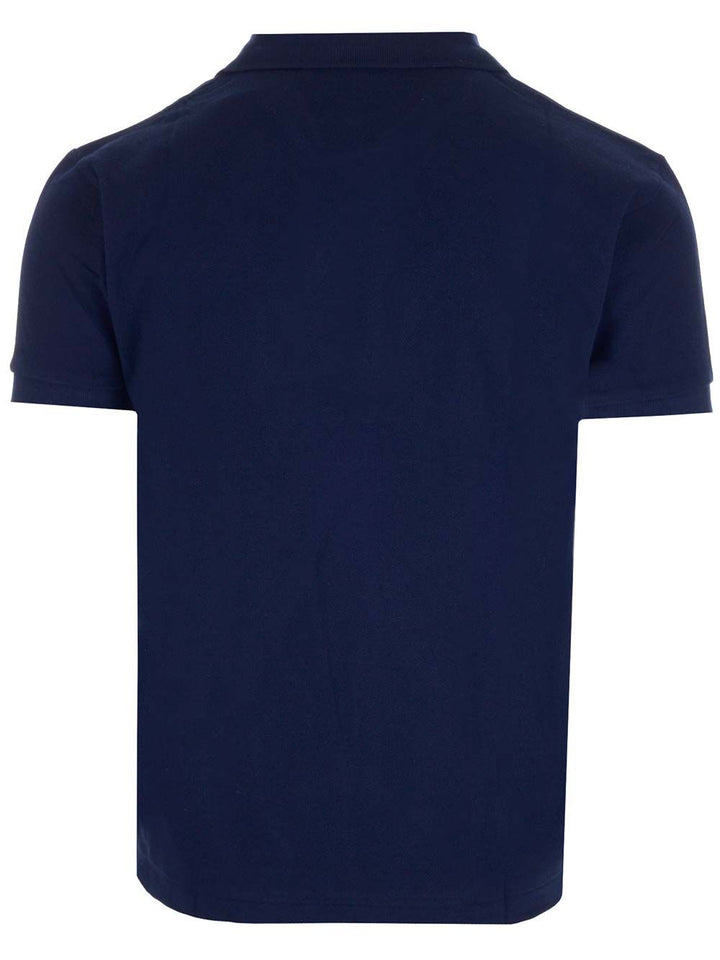 Comme Des Garcons Play Half-Sleeved Polo Polo shirt - Blu | 86e0598f6dc2314804009623b08fdbda3d0dcfe3