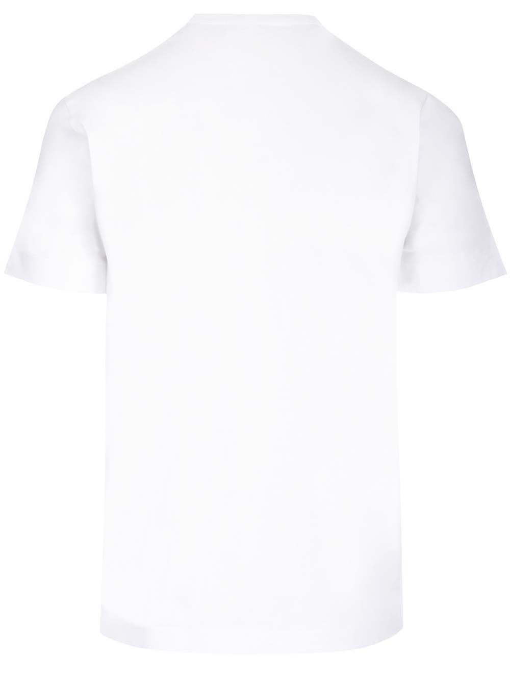 Comme Des Garcons Play With Small Red Heart T-Shirt - Bianco | 40601cebef3e065b464c6aa3a93f895e9b626fe7