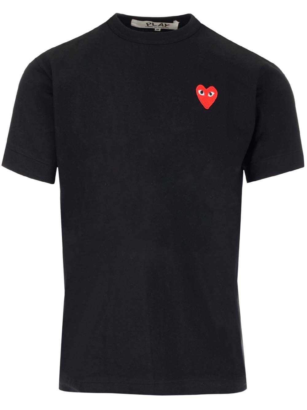 Comme Des Garcons Play With Small Red Heart T-Shirt - Nero | 1b0227804dd0cafc79d106d7e95c271a5ada46df