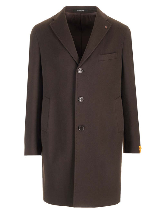 Wool And Cashmere Coat Coats Marrone