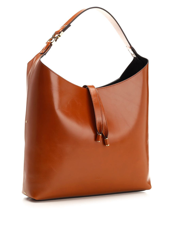 Chloe' Marcie Shoulder Bags - Marrone | 0e5aed2649167f6149c739fe1d7054ccd1f1fca3