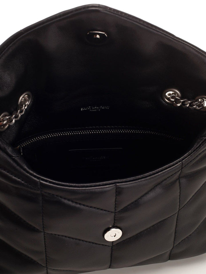 Saint Laurent Lou Lou Puffer Small leather goods - Nero | e12e9bd871ebfc5131fc2d084c997f45542c1439