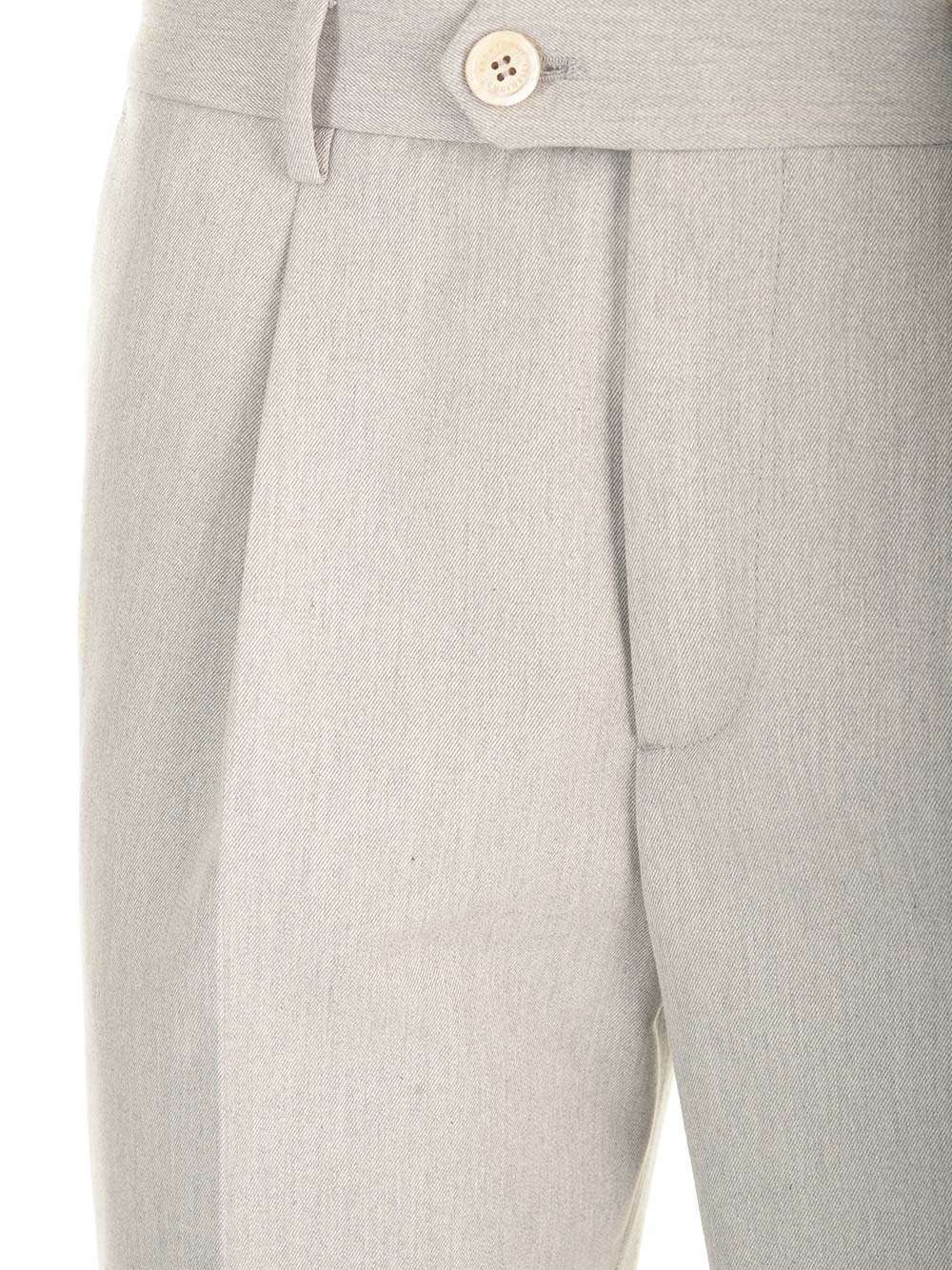 Brunello Cucinelli Leisure Fit Trousers - Grey | 9684817c537ba0ad42f2062a009bdf9f98fe2abb