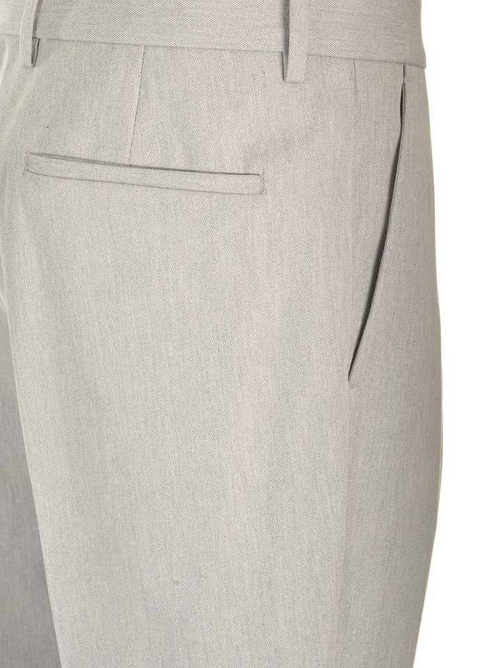 Brunello Cucinelli Leisure Fit Trousers - Grey | 63c2afda3fe5b9cfc71377b16cb71d9479c47b3a