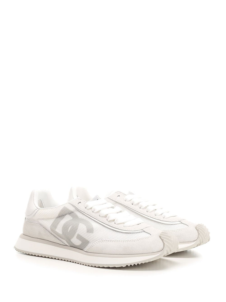 Dolce & Gabbana Dg Cushion Sneakers - Bianco | 39d87ff3059bcea5689079652a415806c87e0c55