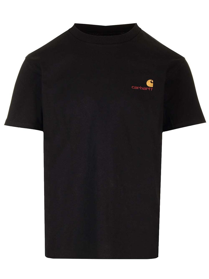 Carhartt Wip S/S American Script T-Shirt - Nero | dbde4d873d669097ccc95730f804e9977b578d98