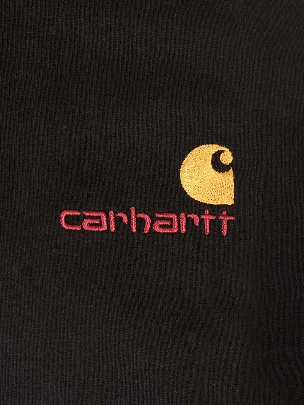 Carhartt Wip S/S American Script T-Shirt - Nero | 17dd74f5e7f5d4a16f5064d34d620e7cd180e6bb
