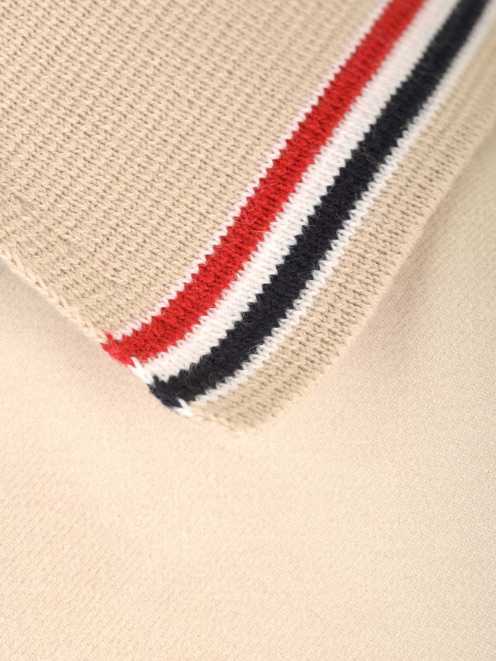 Thom Browne Stripe Cotton Flannel Oversized Shirt Shirts - Bianco | ea099d369f58e79be5cc7506e1c260f05c9e4724