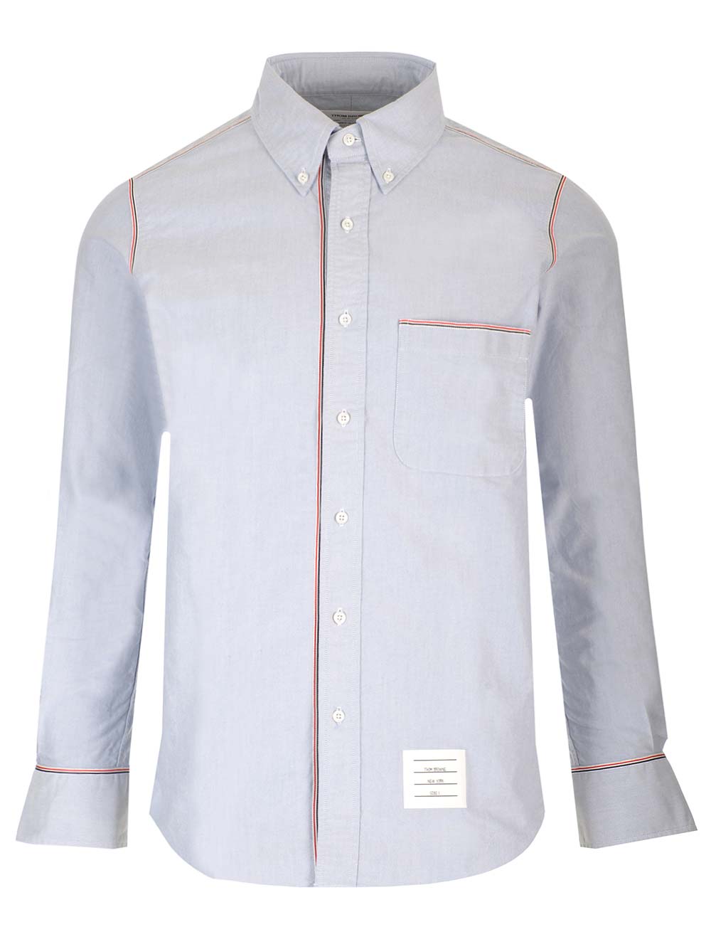 Thom Browne Oxford Framing Shirt Shirts - Blu | daac678aebb47c6a203f5163b3919828c046267a