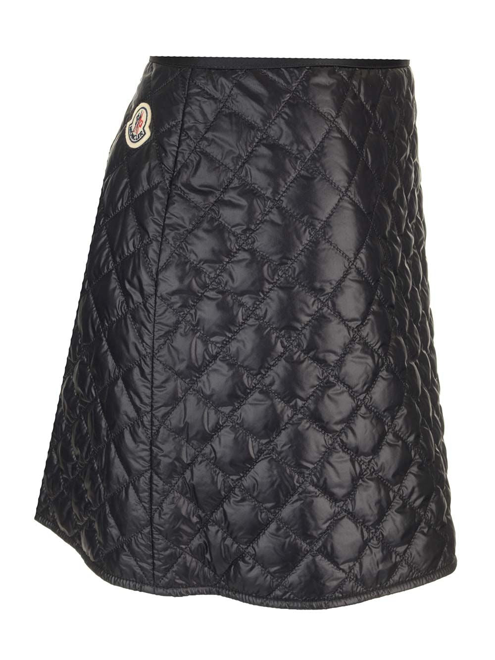 Moncler Quilted Mini Skirt Gonne - Nero | 1c3eacc315c56cfaab3d4ba9af895a3df90b10eb