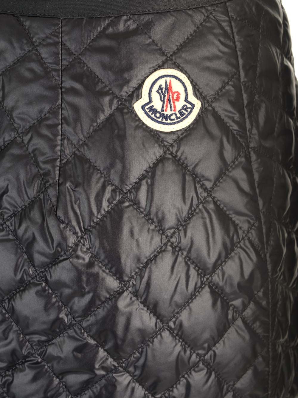 Moncler Quilted Mini Skirt Gonne - Nero | 4671cd74971d3ac47220170ee2a22fd52775c4fa