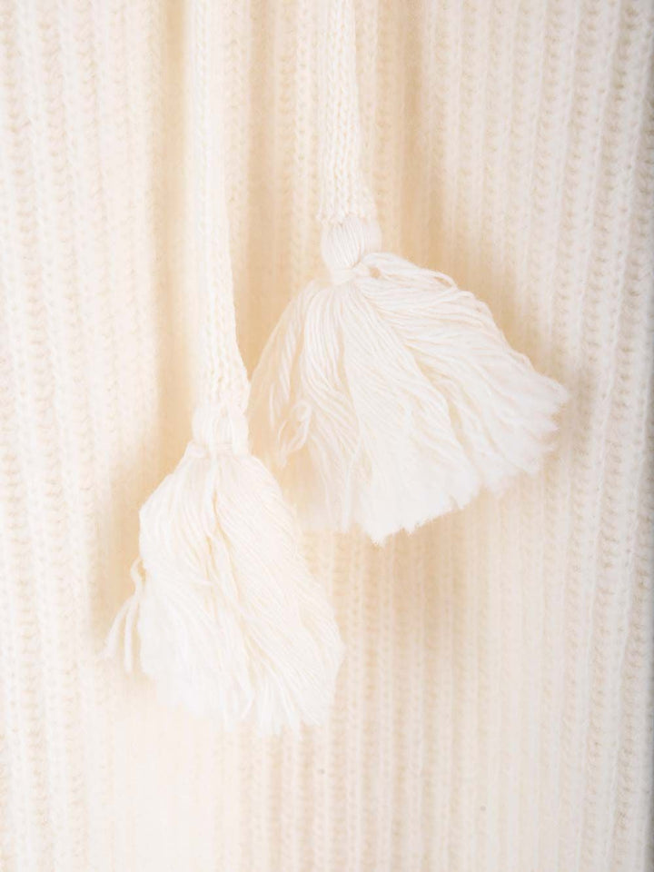 Golden Goose Deluxe Brand Ribbed Wool Sweater Knitwear - Bianco | ad3ed4c7664b9ec1e6ad29ab9ac511539f2bffda