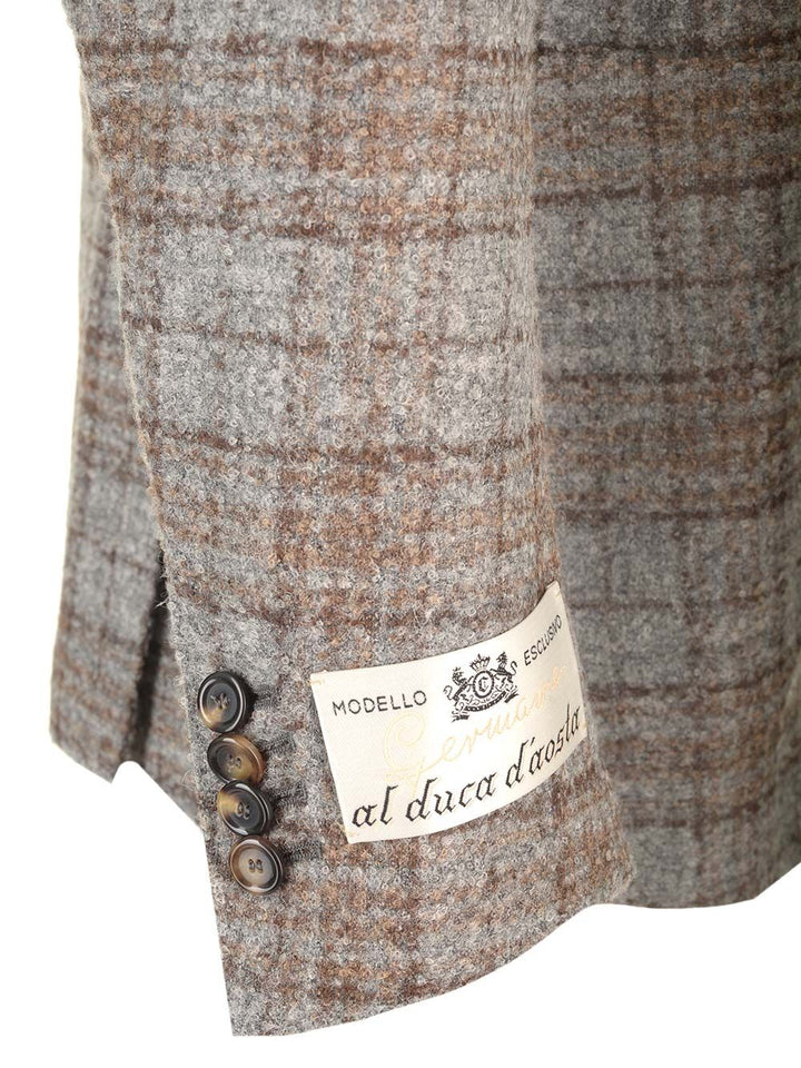 Al Duca D'Aosta Tartan Jacket Giacche - Grey | fb1d061e8eda650bb0261f0e0dc7420f91d55b55