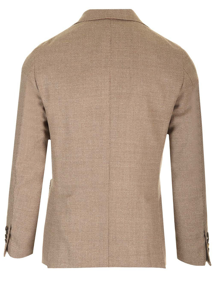 Al Duca D'Aosta Basketweave Stich Jacket Giacche - Beige | 7d11c4bd9ec8c34a3b3eb59ed1781b97f49216fa
