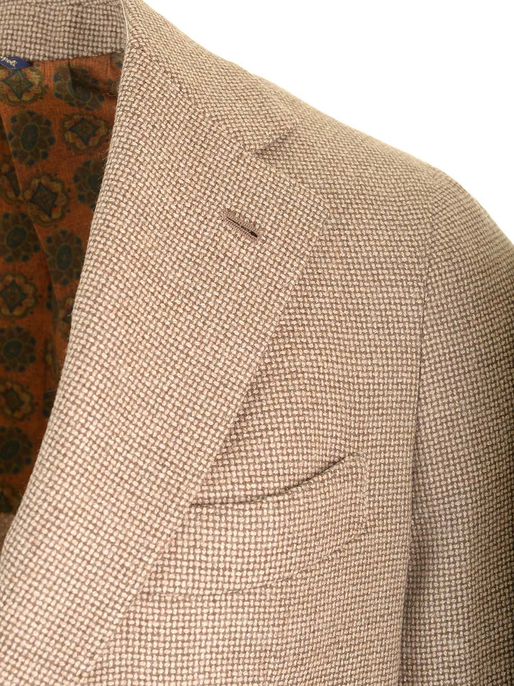 Al Duca D'Aosta Basketweave Stich Jacket Giacche - Beige | b4e8823a2ff7b4e34b69a9a63245c8d0dab8895d