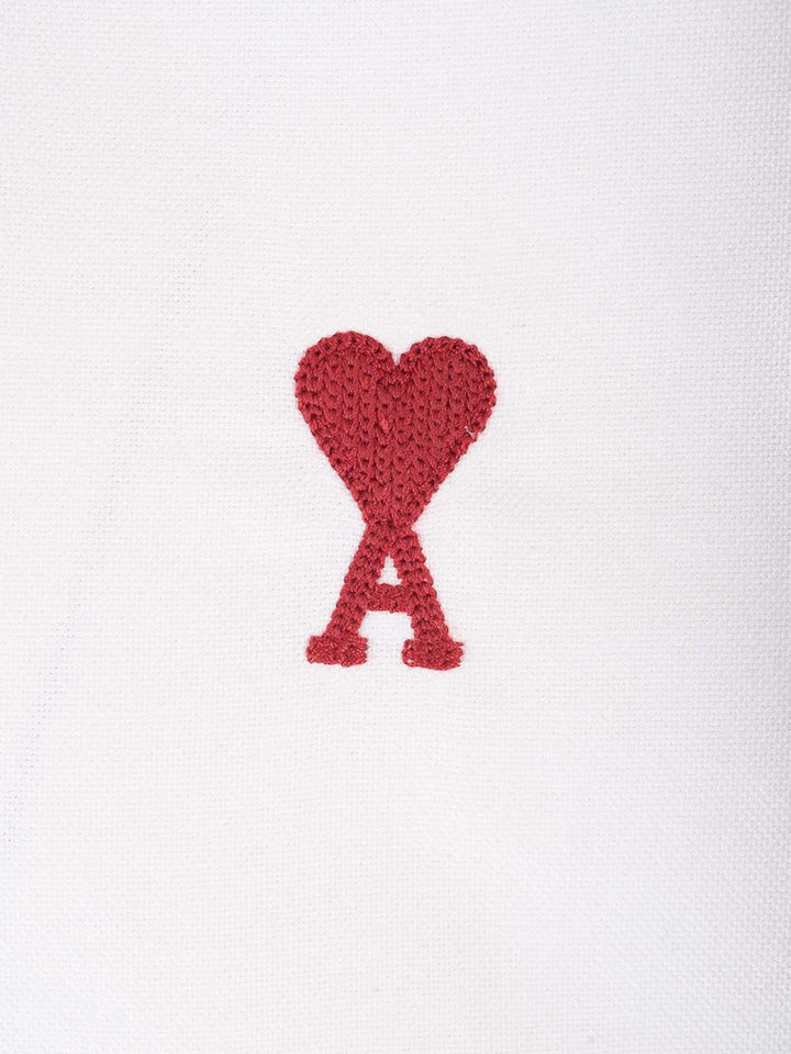 Ami Ami De Coeur Polo shirt - Bianco | 99350cab7ef4635fba7cd6a81e7a520c7023a0ac