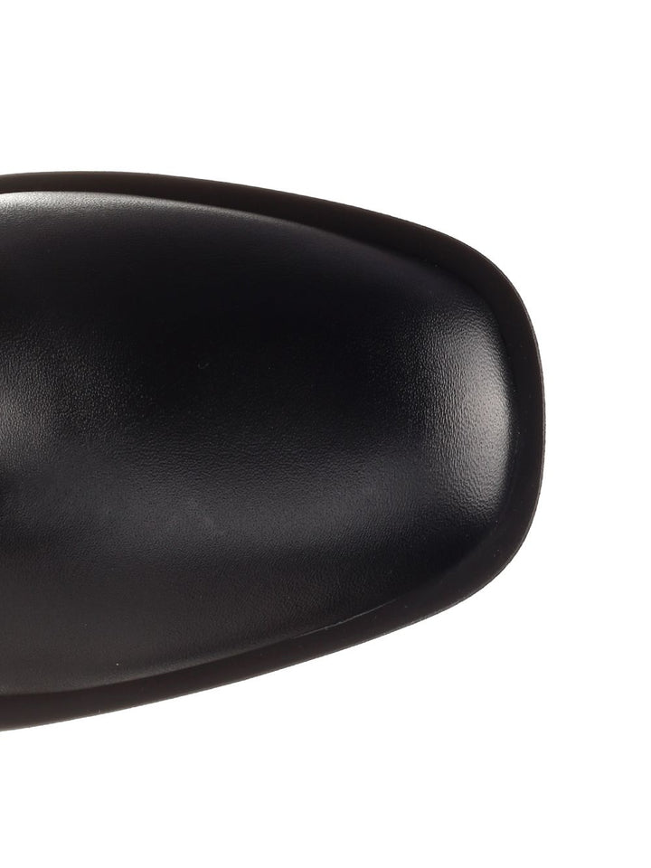 Stuart Weitzman Biker Jax Knee-High Boots - Nero | 7c95a9603b213c2aa30c9c43052ac6b5cc4ca4f3