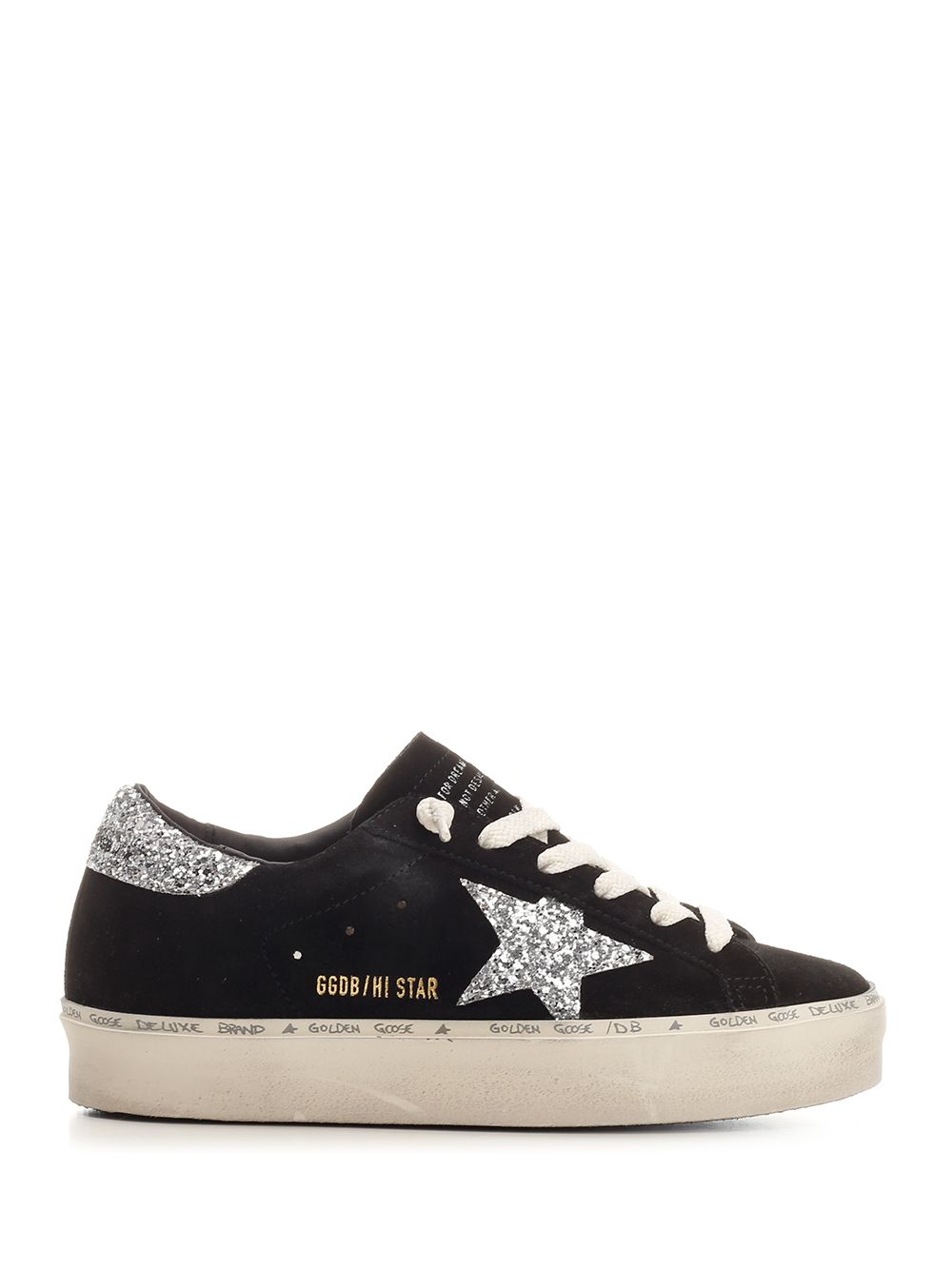 Golden Goose Deluxe Brand Hi Star Sneakers - Nero | d2d3c2c315138d641dd635bc476620295d167cc5