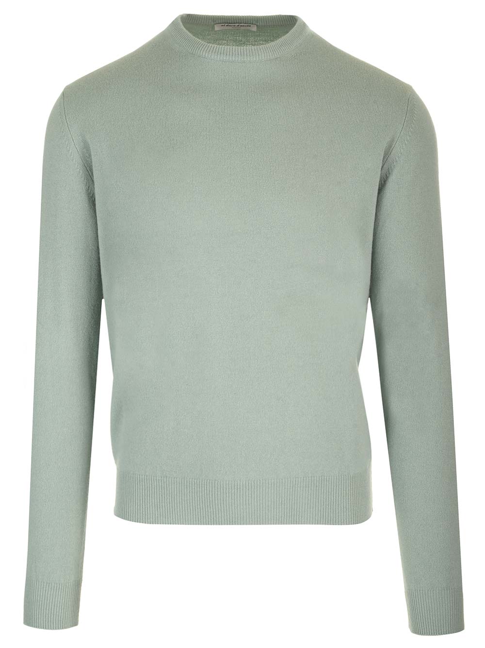 Al Duca D'Aosta Wool And Silk Crew Neck Sweater Knitwear - Verde | 68bd469ca716c37459d173caa2bbc9114b622e14