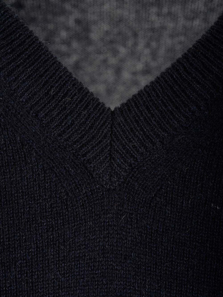Al Duca D'Aosta Blue Cashmere Sweater Knitwear - Blu | 073804898140c2e64323ae6c24ee5fcf591b3e27