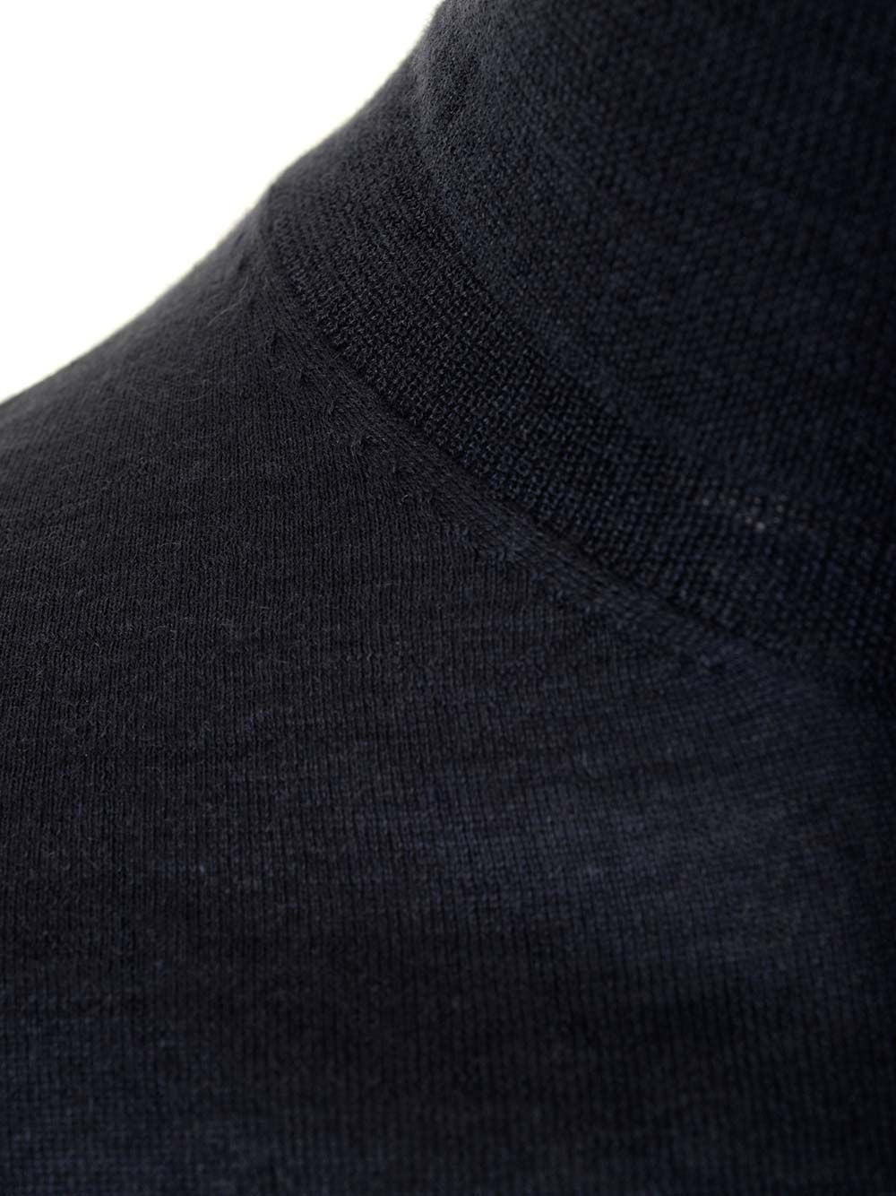 Al Duca D'Aosta Cashmere And Silk Turtleneck Sweater Knitwear - Blu | cfadabf2fb305eeea61684db36ad950aa0d3cd91