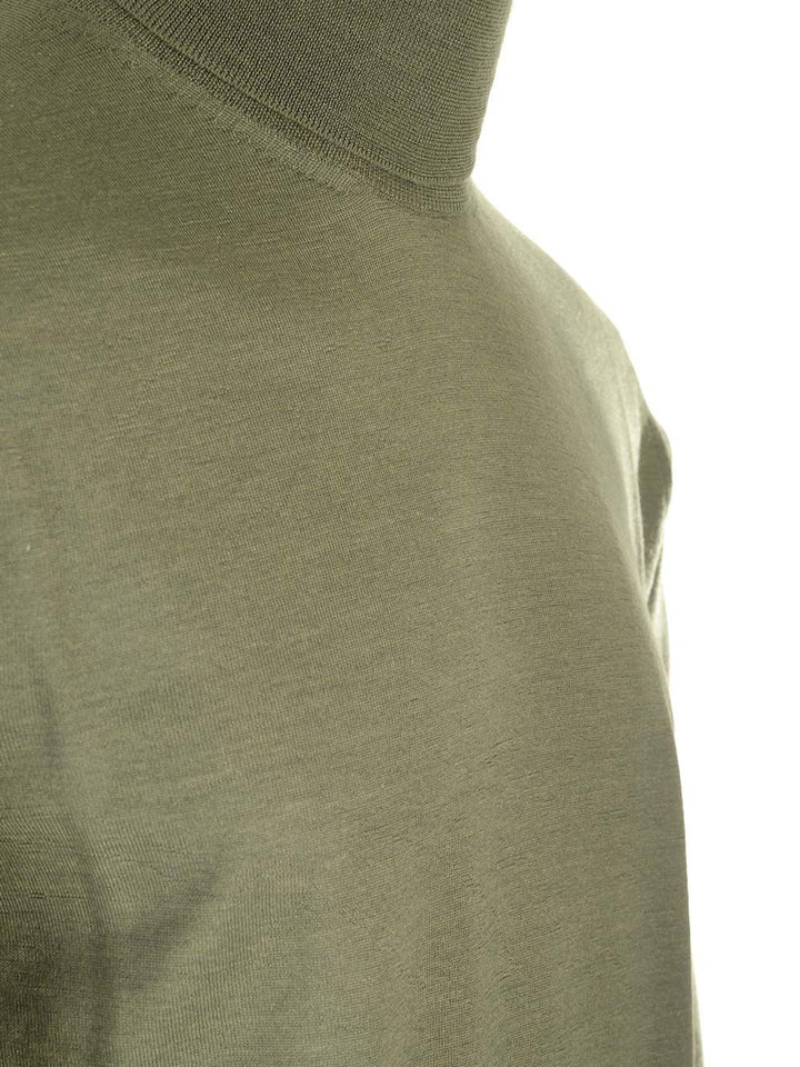 Al Duca D'Aosta Cashmere And Silk Turtleneck Sweater Knitwear - Verde | 12cfbd9009a20aed979ac6bad1c1795eb62a1141