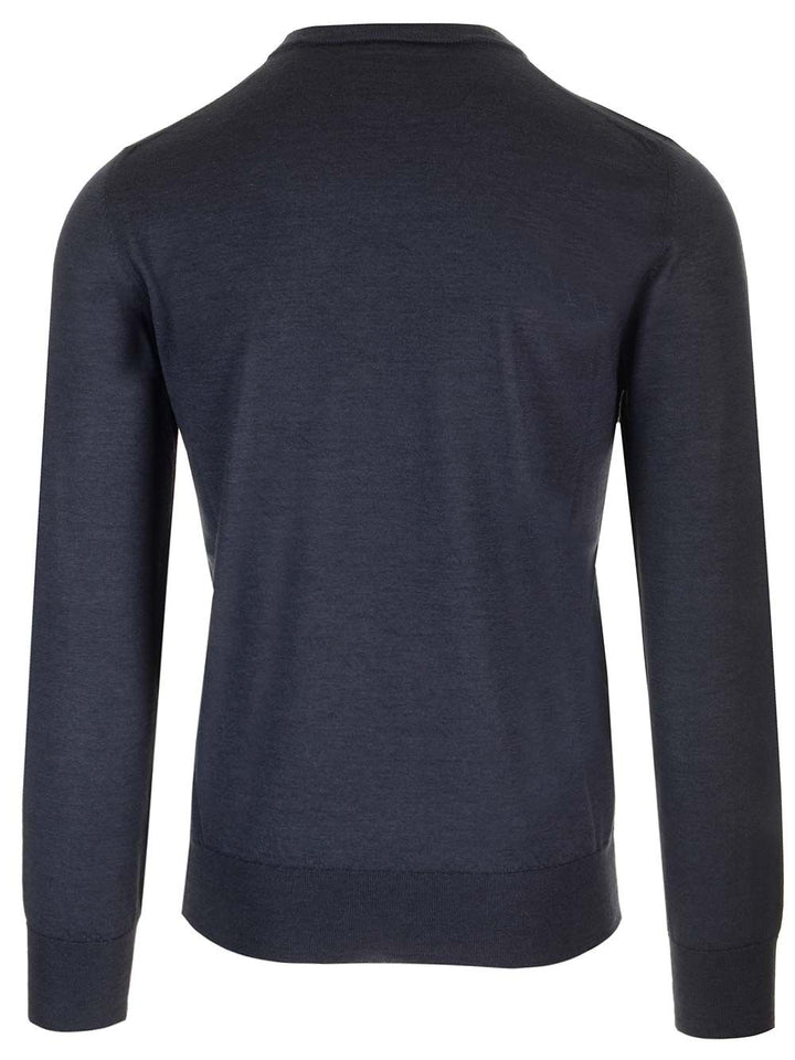 Al Duca D'Aosta Crewneck Sweater Knitwear - Blu | 4fdddf2d4aebbcc2cbb094a032b28028ebcfc784