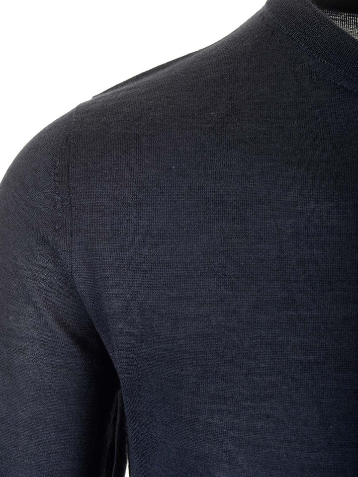 Al Duca D'Aosta Crewneck Sweater Knitwear - Blu | 5a9c4fe9c2e73e0e9d82ce1c9e9efbd0ea2ebcbf