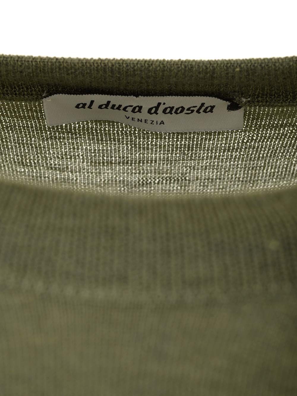 Al Duca D'Aosta Crewneck Sweater Knitwear - Verde | aa617bd5ad106e854e40076a6acbdb6200ebc5d7